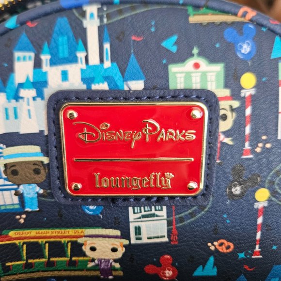 Disney Parks Dapper Dan Loungefly Backpack Funko POP! Mainstreet U.S.A - Picture 7 of 8